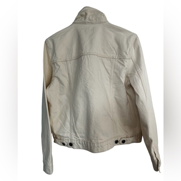 On 34th Womens Ecru Jean Jacket - New - Picture 3 of 6